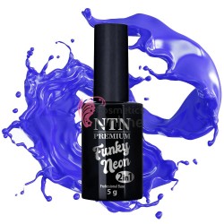 Baza si Oja Semi Premium Funky Neon 2 in 1 UV NTN de 5g Nr NF4 - 13077 Albastru Neon